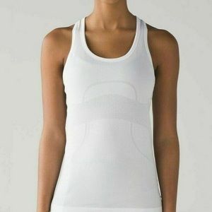 Lululemon racer back tee size 2 white